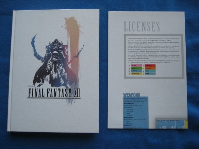 Final Fantasy XII (12) special strategy guide hintboek (PS2), 1 speler, Ophalen of Verzenden, Zo goed als nieuw, Role Playing Game (Rpg)