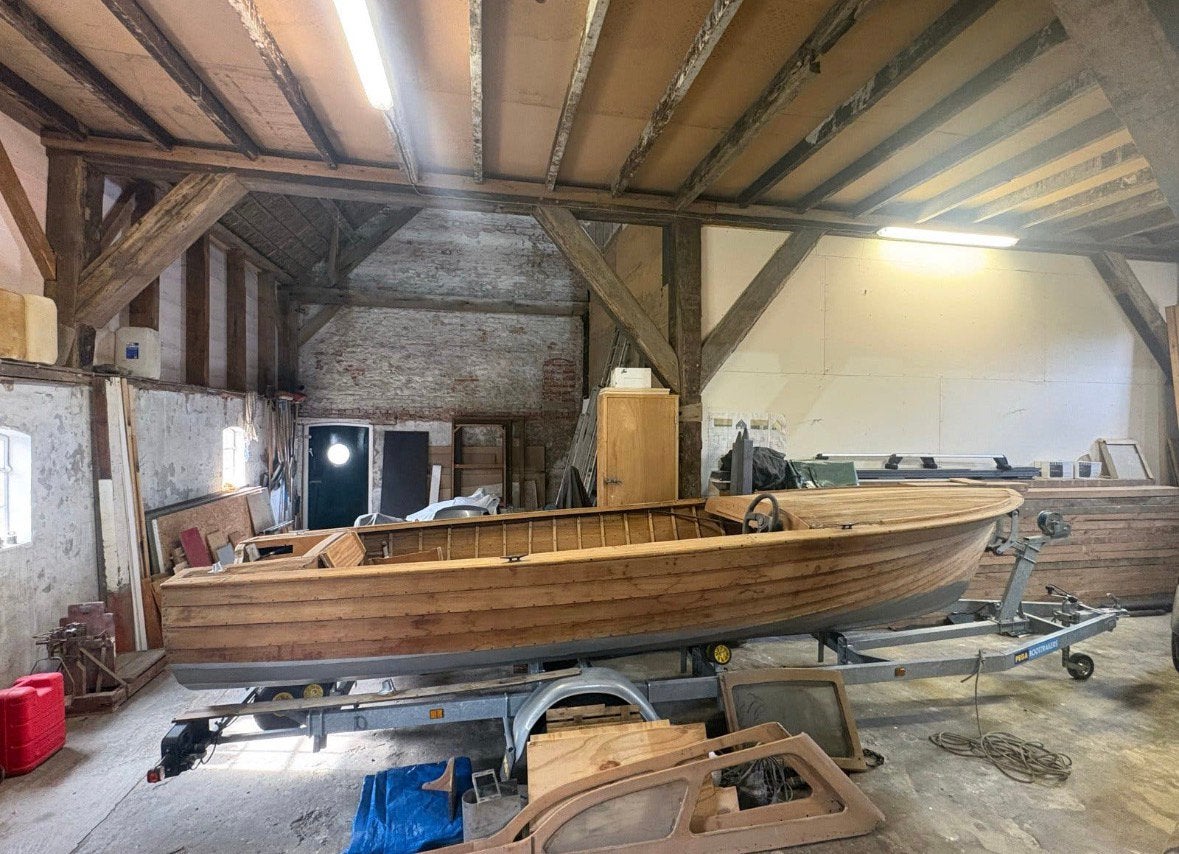 KOOPJE! Houten sloep-Yamaha 15pk 4takt-Pegatrailer, Ophalen, Nieuw