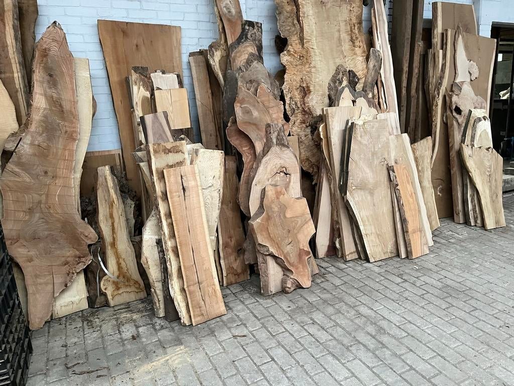 Boomstamplanken schaaldelen vanaf 30,00 kunnen ook schuren, Ophalen, Nieuw