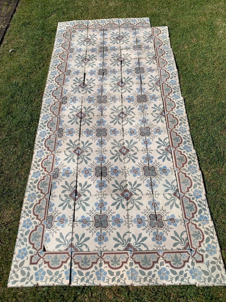 Antieke patroontegels, Ophalen, Gebruikt, Keramiek, Minder dan 20 cm
