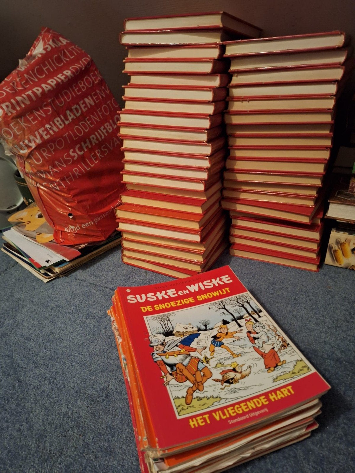Suske en Wiske boeken, Ophalen of Verzenden, Gelezen, Stripboeken