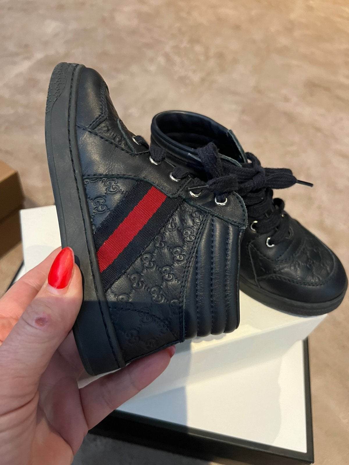 GUCCI schoenen maat 25 origineel Zgan 1 keer gedragen blauw, Gucci, Schoenen, Ophalen of Verzenden, Zo goed als nieuw