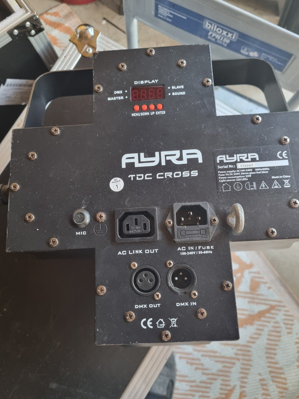 Ayra TDC Cross     Led licht effect., Ophalen of Verzenden, Gebruikt, Licht, Geluidgestuurd
