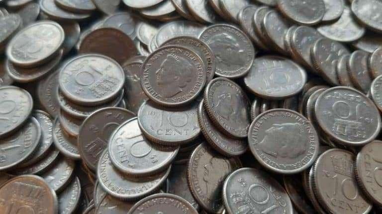 250 Gram 10 Cent 1948 Wilhelmina, Postzegels en Munten, Munten | Nederland, Ophalen of Verzenden, Koningin Wilhelmina, 10 cent