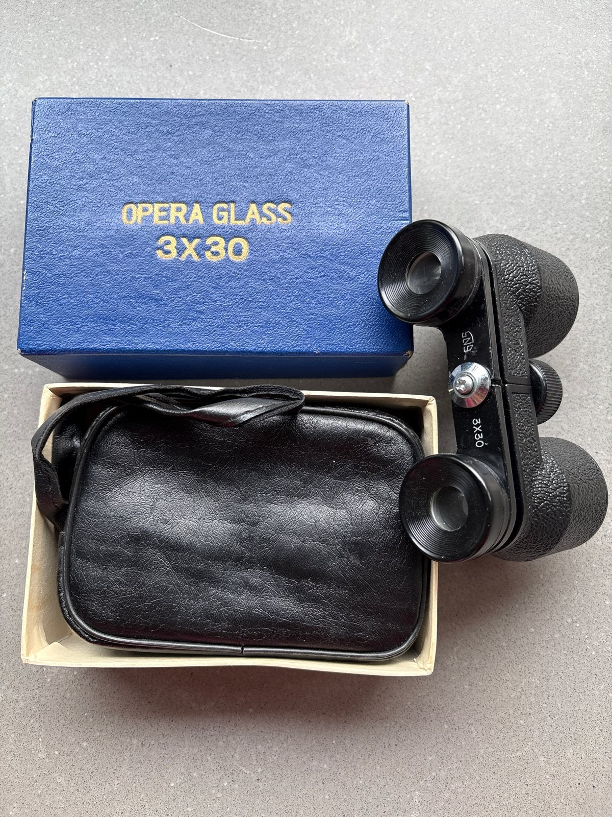Vintage SNS 3x30 Opera Bril / Theaterkijker originele doos, Gebruikt, Verzenden, Minder dan 8x, Overige typen