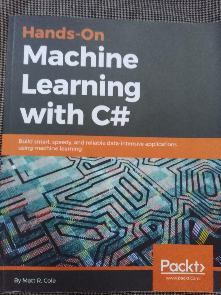 Hands On Machine Learning with C#, Ophalen of Verzenden, Zo goed als nieuw, Software