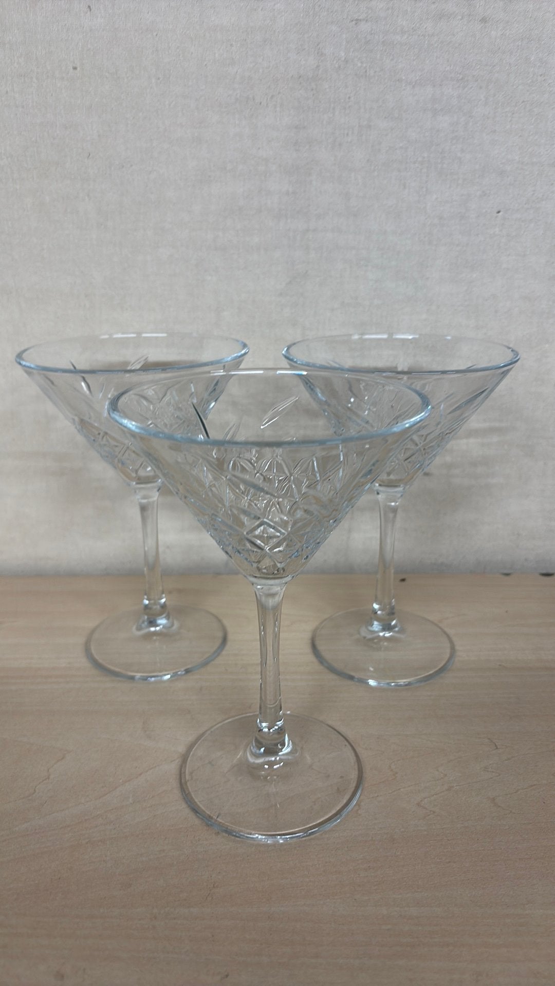Martini glazen, Verzamelen, Glas en Borrelglaasjes, Ophalen of Verzenden, Zo goed als nieuw, Overige typen