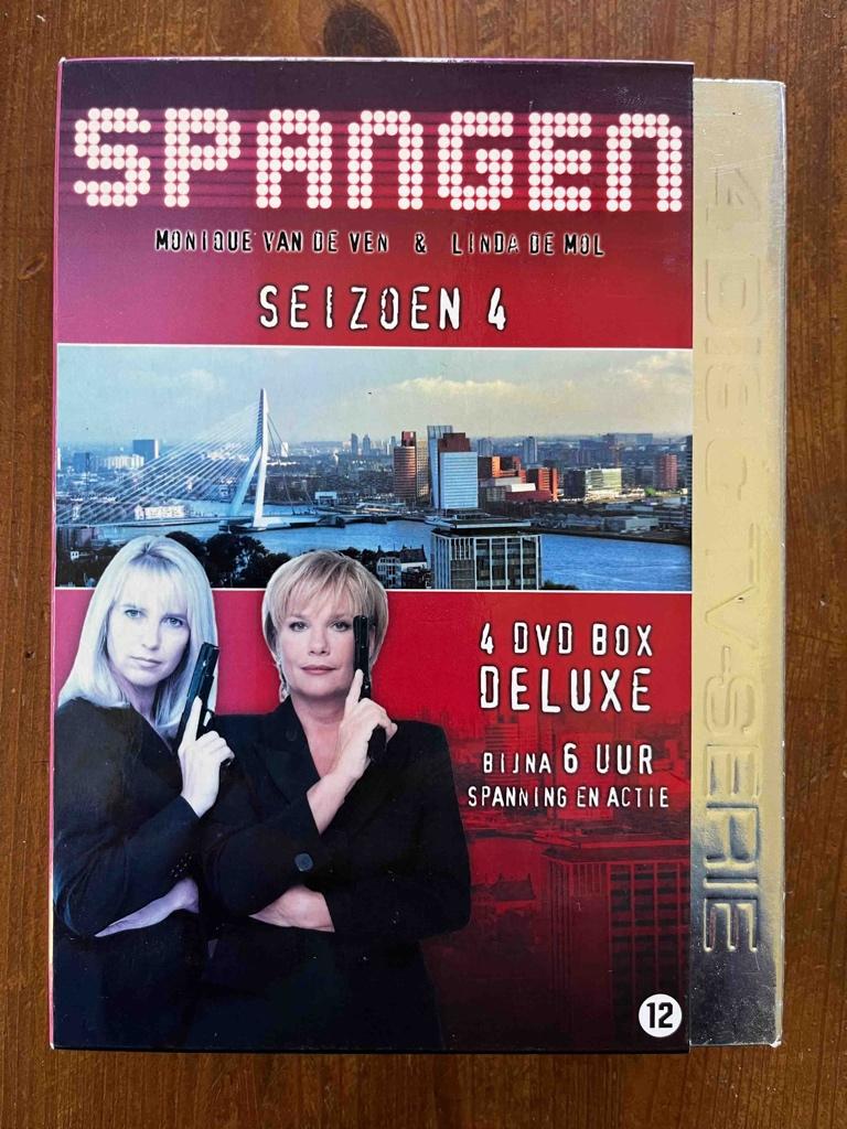 Spangen - seizoen 4 (4 dvds), Cd's en Dvd's, Alle leeftijden, Ophalen of Verzenden, Gebruikt, Komedie