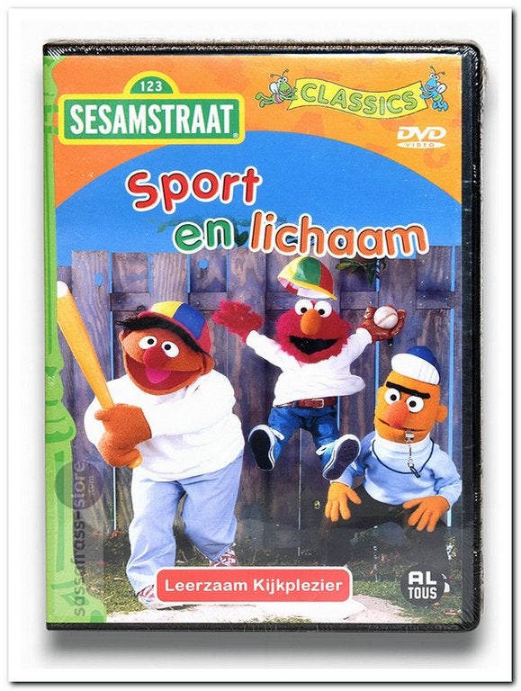 123 Sesamstraat: Sport en Lichaam, Alle leeftijden, Ophalen of Verzenden, Nieuw in verpakking, Educatief
