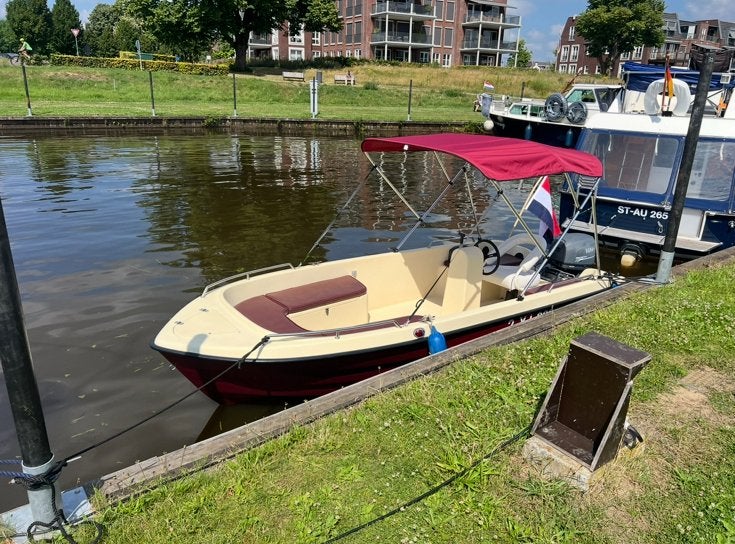 Vaarklaar! Nicky 440 + Yamaha 25pk 4takt + Marlin Trailer, Consoleboot, 4 m, Rondzit, 25 cm