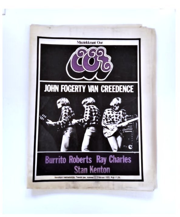 Muziekkrant OOR Nr. 2 (1972) - John Fogerty cover, Boeken, Ophalen of Verzenden, Gelezen, Muziek, Film of Tv