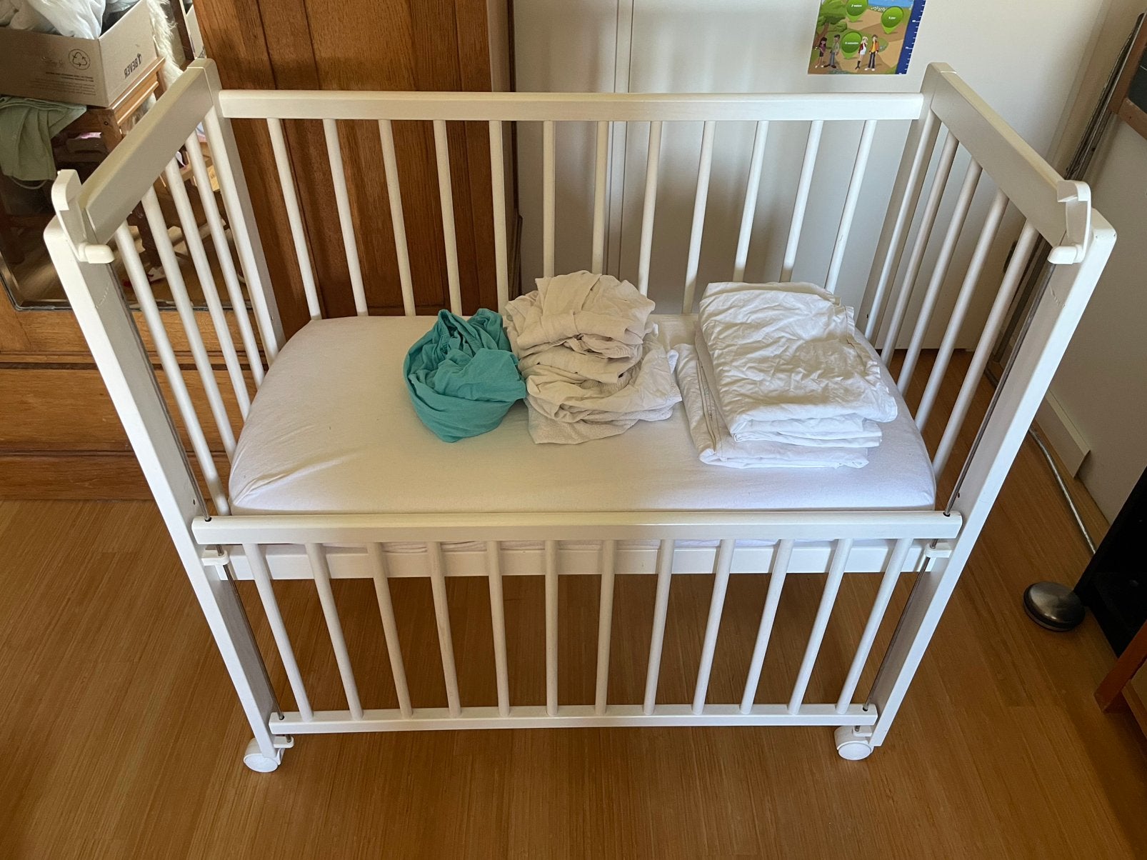Co-sleeper Petite Amelie, Ophalen, Gebruikt, Wieg
