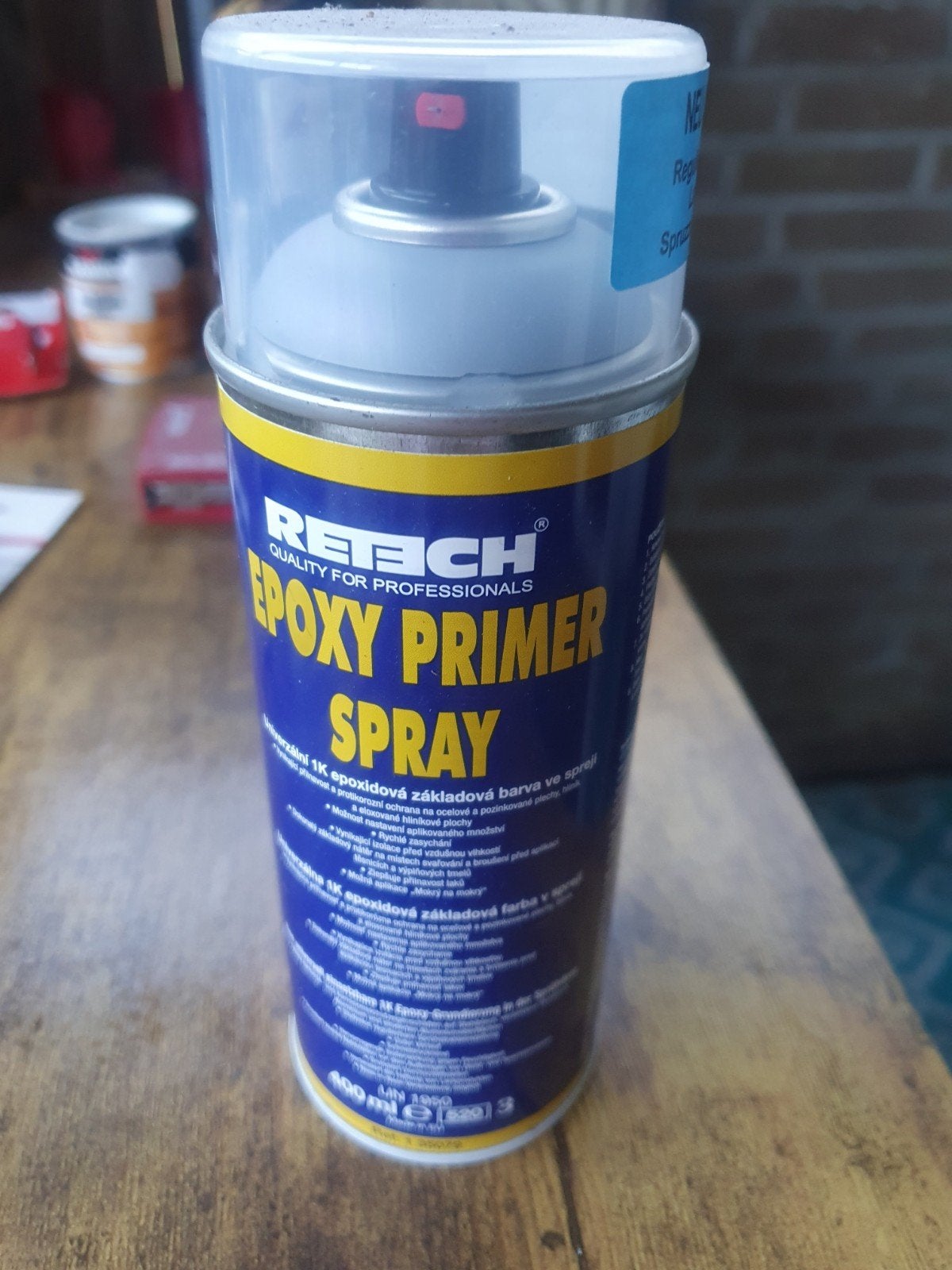 Epoxy Primer Spray - Relech Kwaliteit voor Professionals, Nieuw, Ophalen of Verzenden, Verf, Grijs