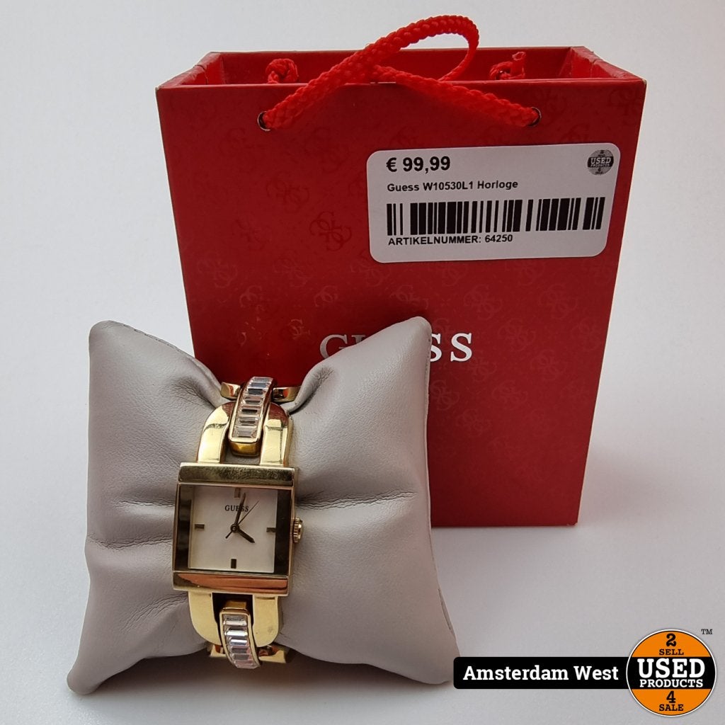 Guess W10530L1 Horloge, Guess, Gebruikt, Support@guess.com, 1444 South Alameda St
Los Angeles, CA 90021
USA