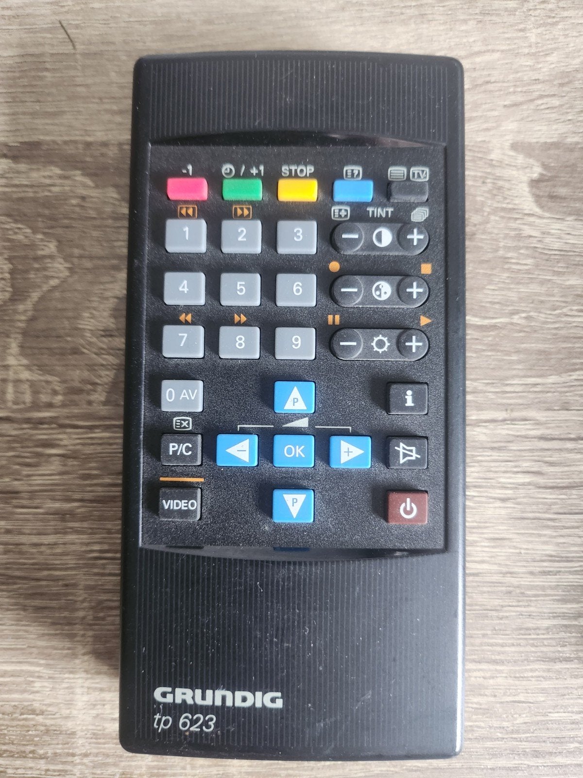 Grundig TP 623 Afstandsbediening, Audio, Tv en Foto, Ophalen of Verzenden, Gebruikt, Origineel, Tv