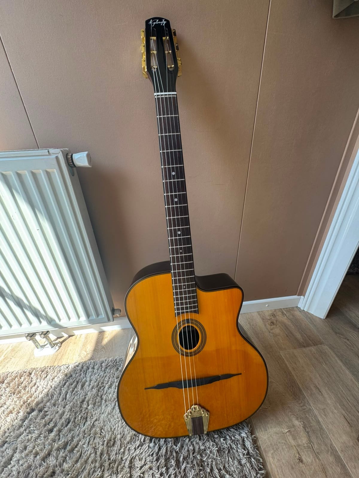Django Reinhardt model gitaar, Muziek en Instrumenten, Ophalen of Verzenden, Zo goed als nieuw, Klassieke of Spaanse gitaar