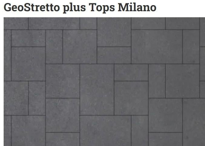 terras tegels Geostretto milano plus tops, Ophalen, Nieuw, 5 tot 10 m², Beton