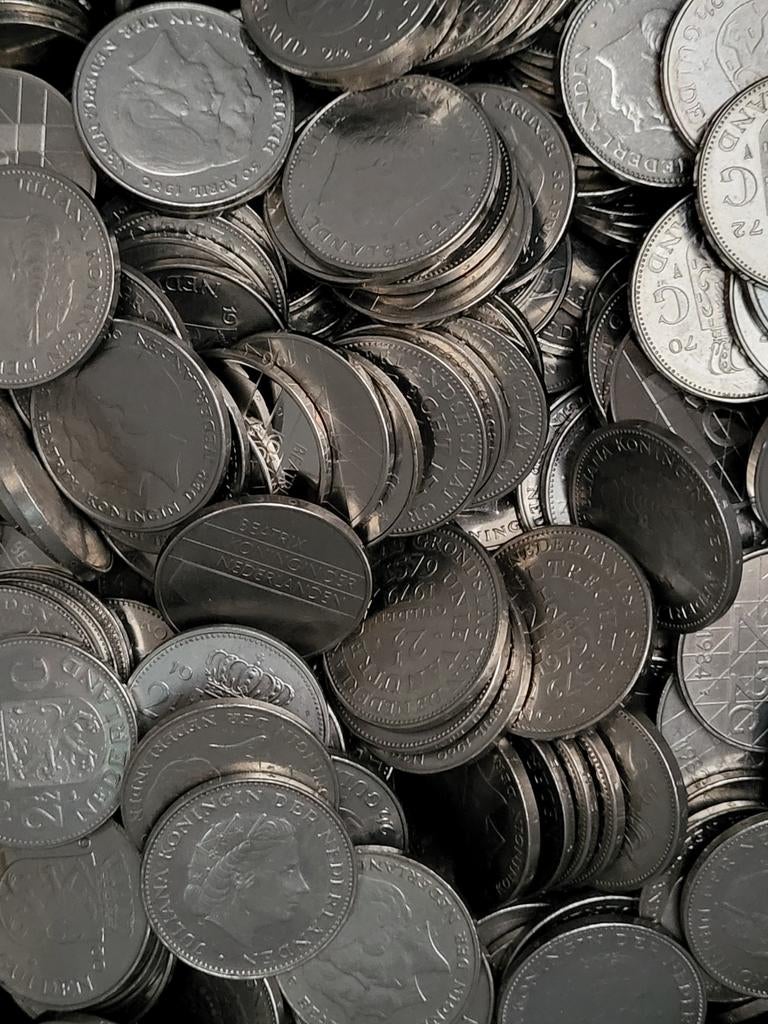 Vele rijksdaalders gokkast/fruitautomaat 50 voor €22,50, Euro, Ophalen of Verzenden