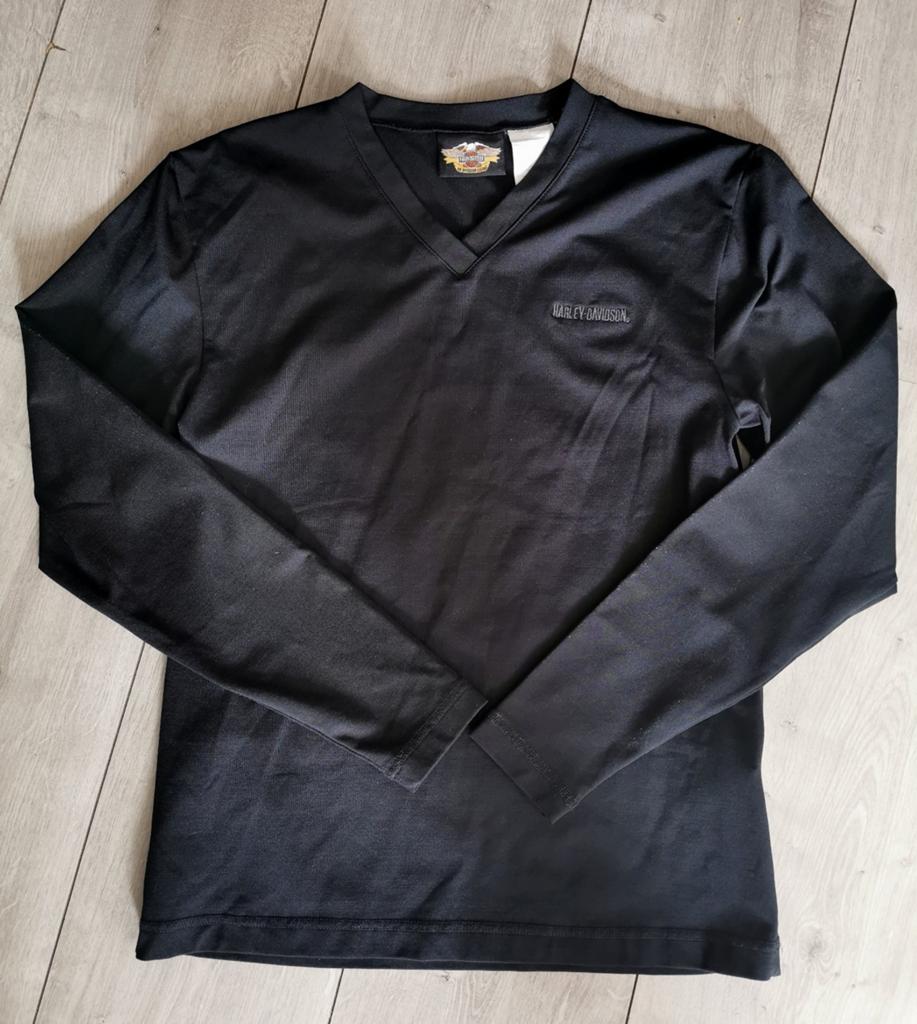Harley davidson shirt, Ophalen of Verzenden, Zo goed als nieuw, Maat 46 (S) of kleiner, Zwart
