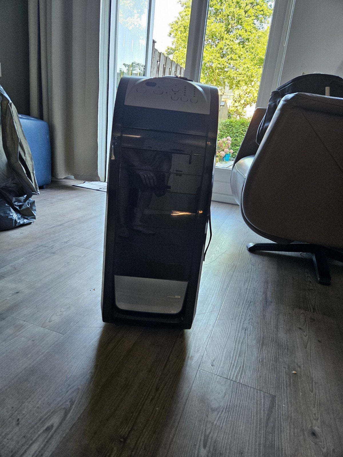Aircooler, Ophalen, Gebruikt