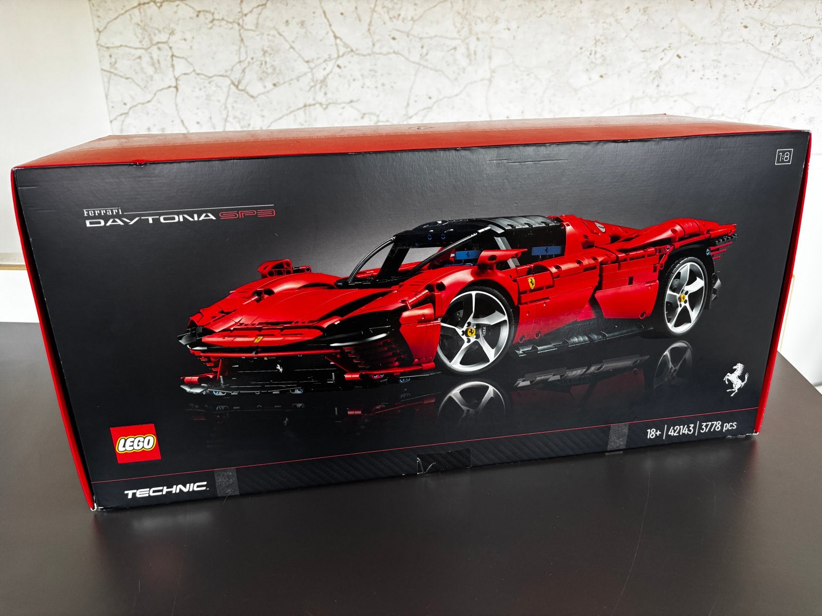 Lego Technic Ferrari Daytona SP3 (42143) - Nieuw in doos, Ophalen of Verzenden, Nieuw, Overige merken