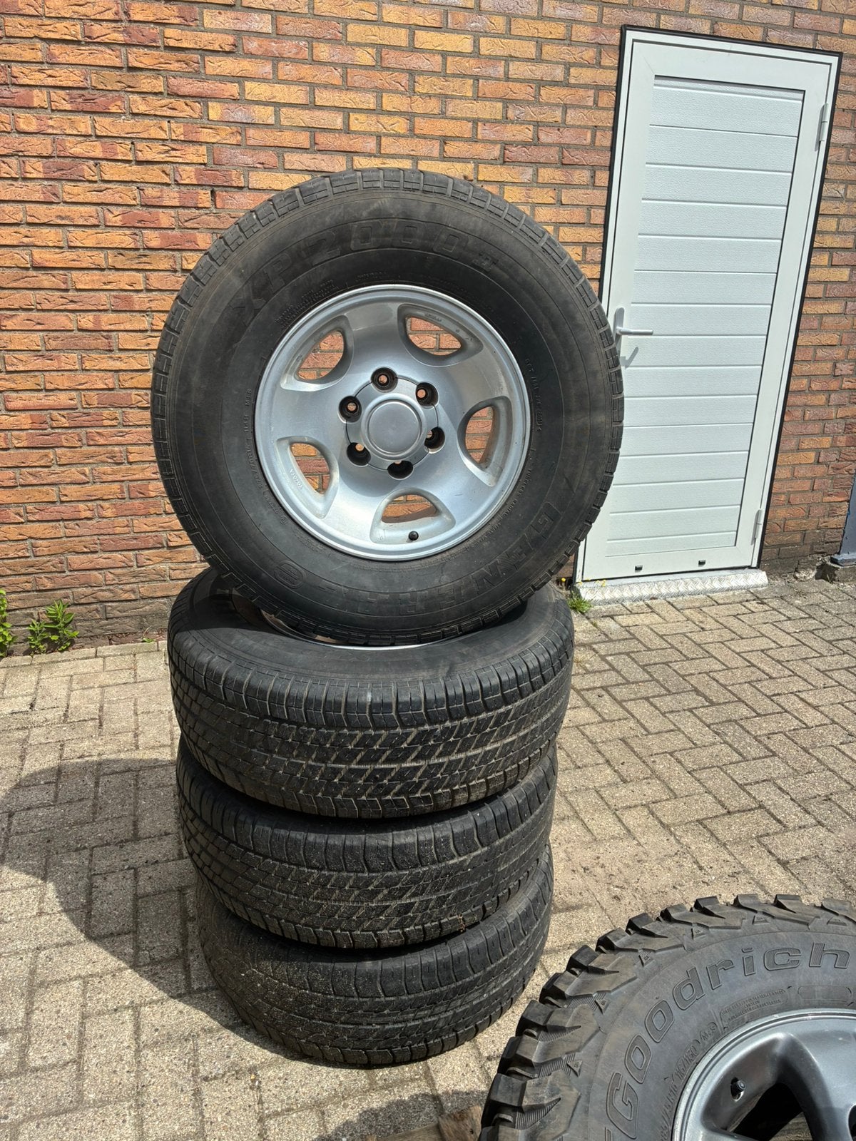 Landcruiser 80 series originel alu velgen. 650,- euro, Auto-onderdelen, Banden en Velgen, Gebruikt, Velg(en), 16 inch, Ophalen of Verzenden