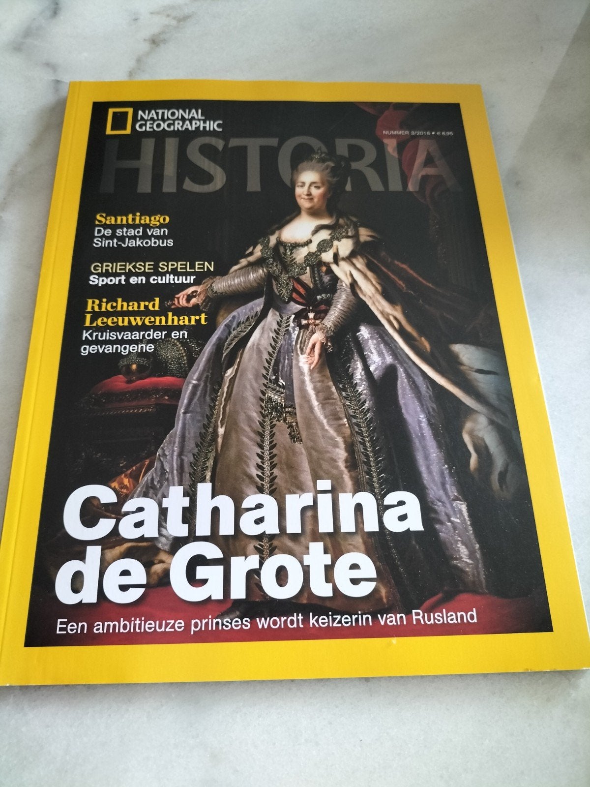 National Geographic Historia - Catharina de Grote, Ophalen of Verzenden, Zo goed als nieuw, Overige typen