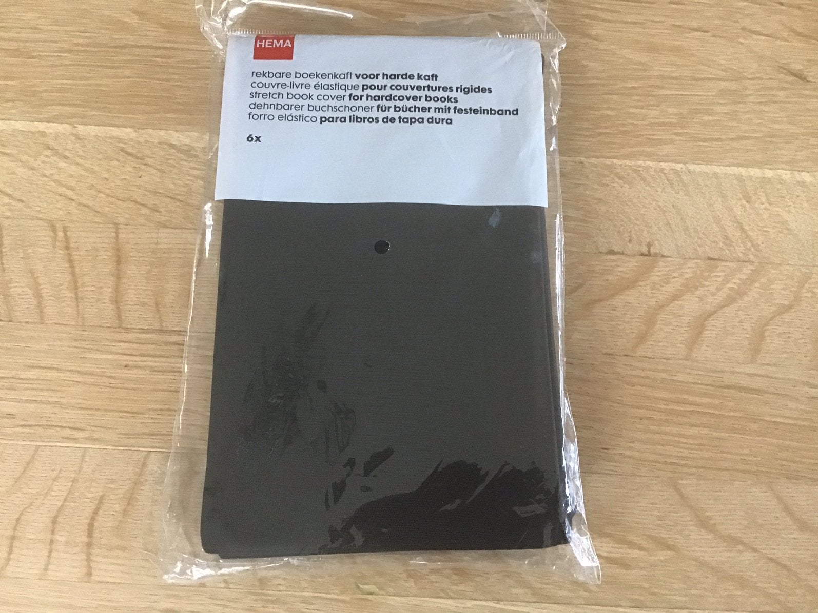 Rekbare boekenkaft voor harde kaft max A4; 6 stuks, Ophalen of Verzenden, Nieuw, 10 inch, Bescherming voor- en achterkant