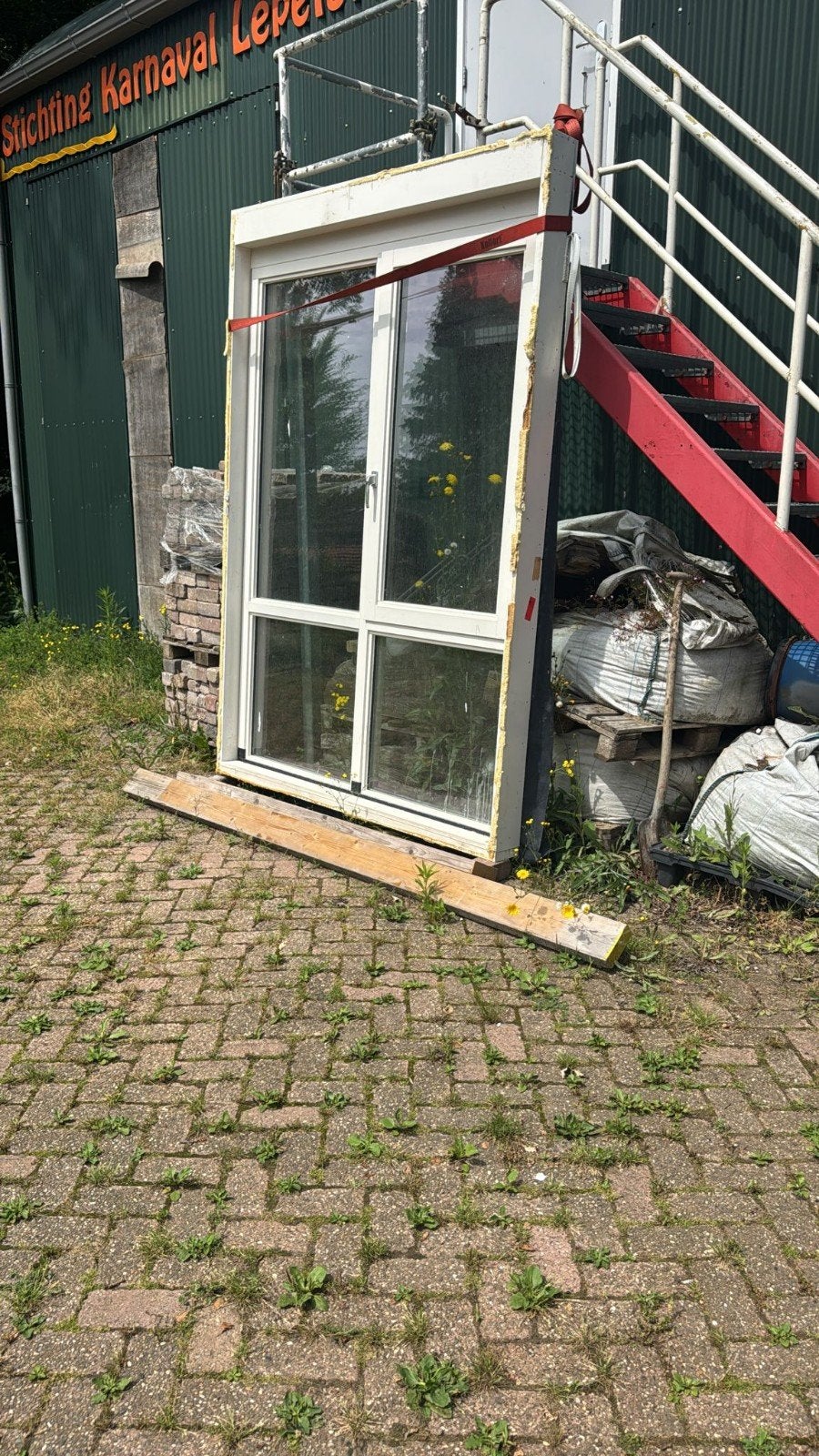 Vrijwel wel nieuw kozijn met draaikiepraam., Ophalen, Zo goed als nieuw, Hout, Raamkozijn
