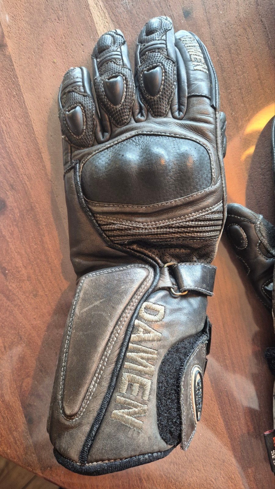 Damen racehandschoenen kangoeroe leer maat M, Damen, Ophalen of Verzenden, Dames, Handschoenen