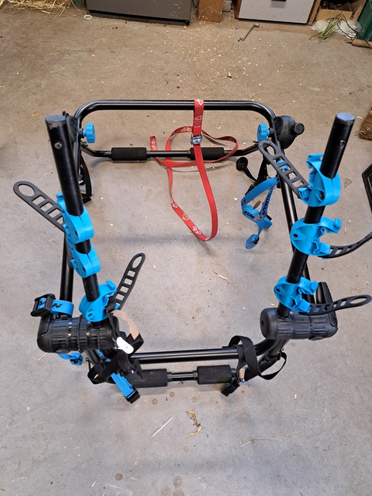 B'Twin Fietsendrager voor 2 fietsen - Achterklepdrager, Ophalen, 2 fietsen, Gebruikt, Achterklepdrager