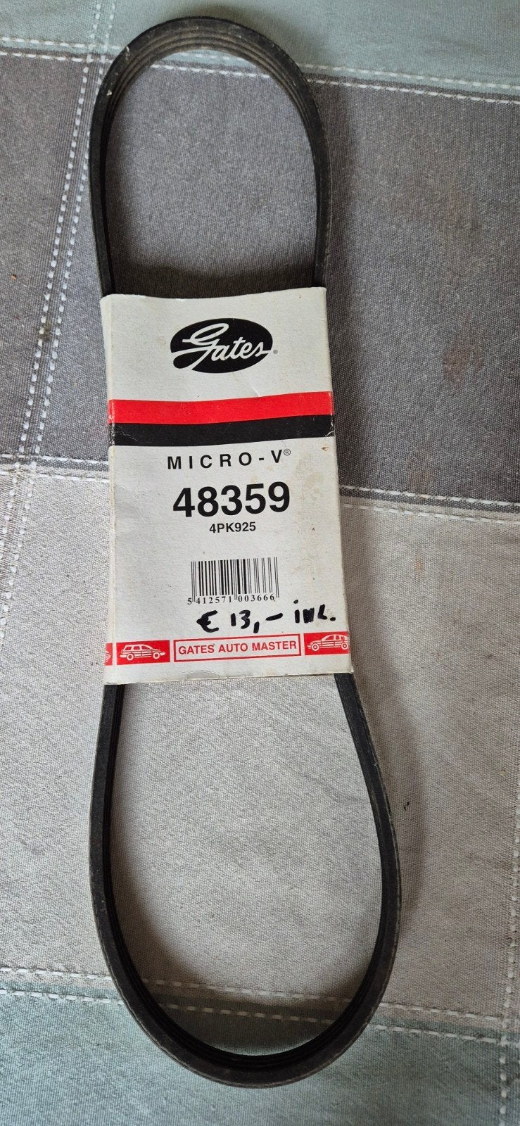 Gates Micro-V Multiriem 4PK925 - Nieuw, Auto-onderdelen, Ophalen of Verzenden, Nieuw