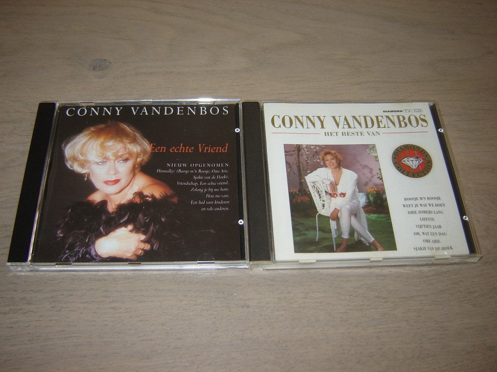 CD CONNY VAN DEN BOS !!, Ophalen of Verzenden, Zo goed als nieuw, Levenslied of Smartlap