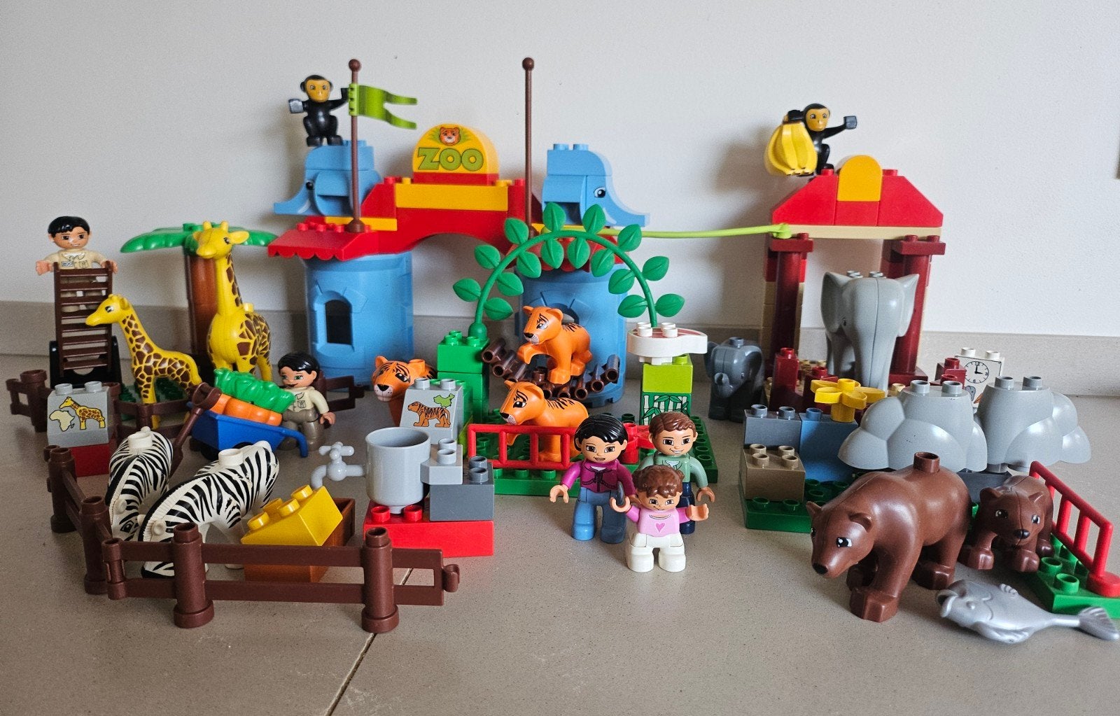 Duplo grote dierentuin 5635, Compleet, Gebruikt, Ophalen of Verzenden, Duplo