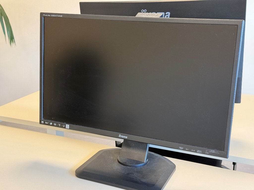 Iiyama prolite xb2474hs, Computers en Software, Monitoren, Zo goed als nieuw, 60 Hz of minder, HDMI, VGA, Draaibaar, LED, Full HD