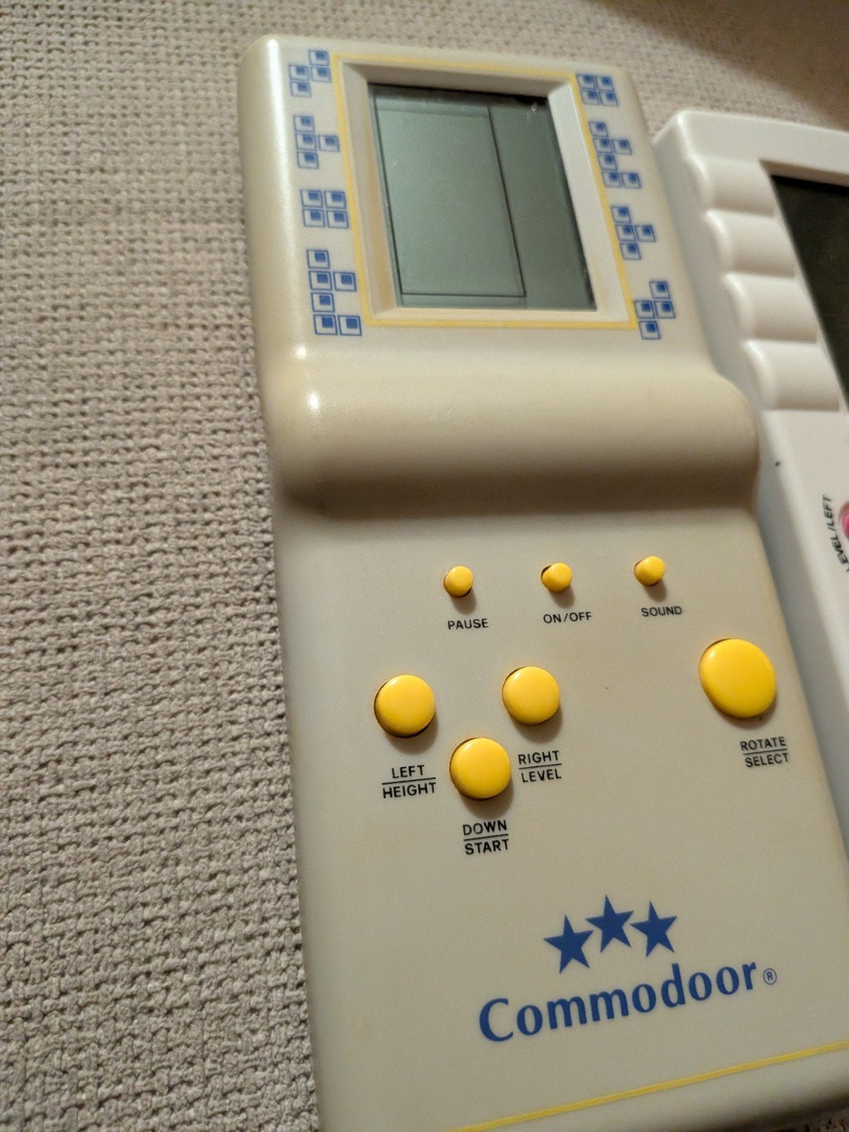 Vintage Commodoor Tetris Handheld Game Console, Spelcomputers en Games, Ophalen of Verzenden
