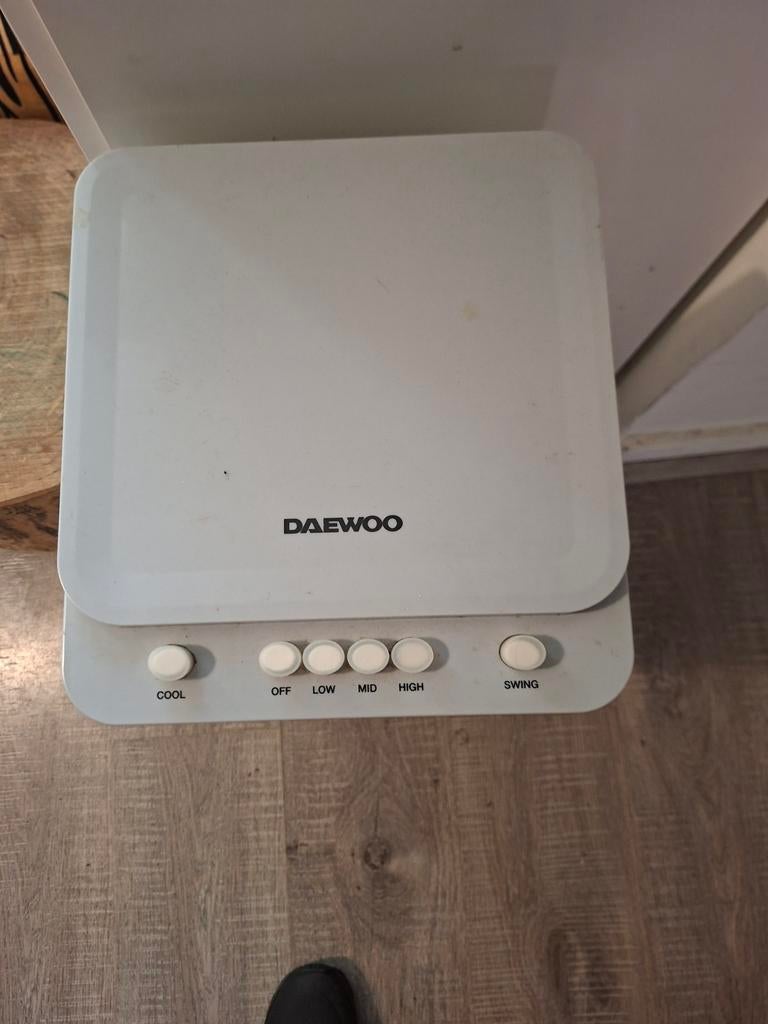 Daewoo Mobiele Airco/Luchtkoeler met 3 Snelheden, Witgoed en Apparatuur, Airco's, Ophalen, Gebruikt, Minder dan 60 m³, 3 snelheden of meer