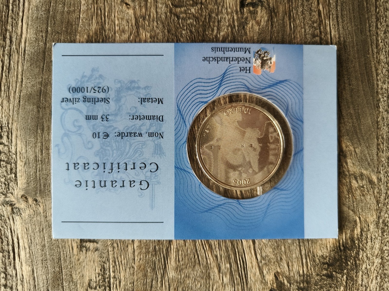 10 euro zilveren munt 2005 - Beatrix, Postzegels en Munten, Munten | Nederland, Ophalen of Verzenden