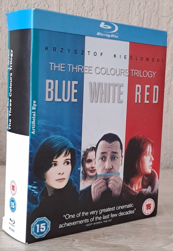 Kieslowski - The Three Colours Trilogy - Blu-ray, Cd's en Dvd's, Blu-ray, Vanaf 16 jaar, Engels, Ophalen of Verzenden, Zo goed als nieuw
