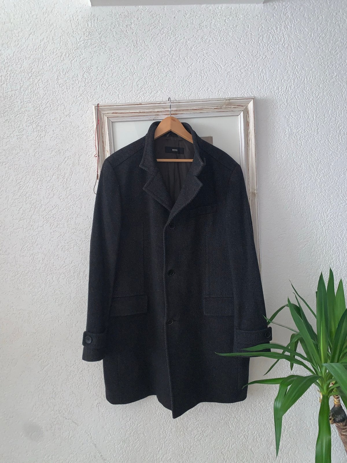 Stijlvolle Hugo Boss herenjas - Maat 54 (XL), Ophalen of Verzenden, Zo goed als nieuw, Maat 56/58 (XL), Grijs