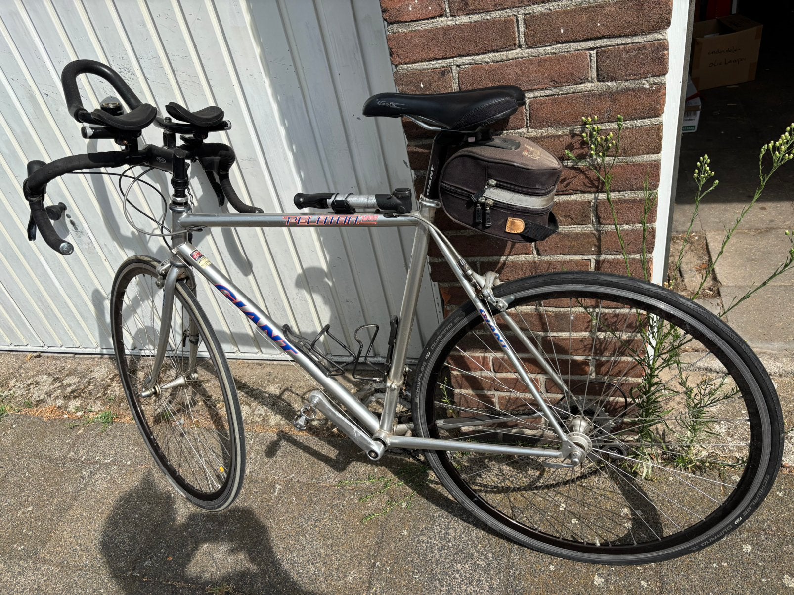 Giant Peloton 7200 racefiets -  gebruikt,  goed ondehouden, Fietsen en Brommers, Fietsen | Racefietsen, Ophalen, Gebruikt, Velgrem