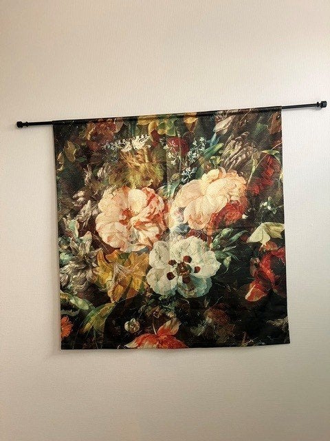 Wandkleed Mondiart Modern Bouquet, Huis en Inrichting, Ophalen, Zo goed als nieuw, 125 cm of meer, Overige typen