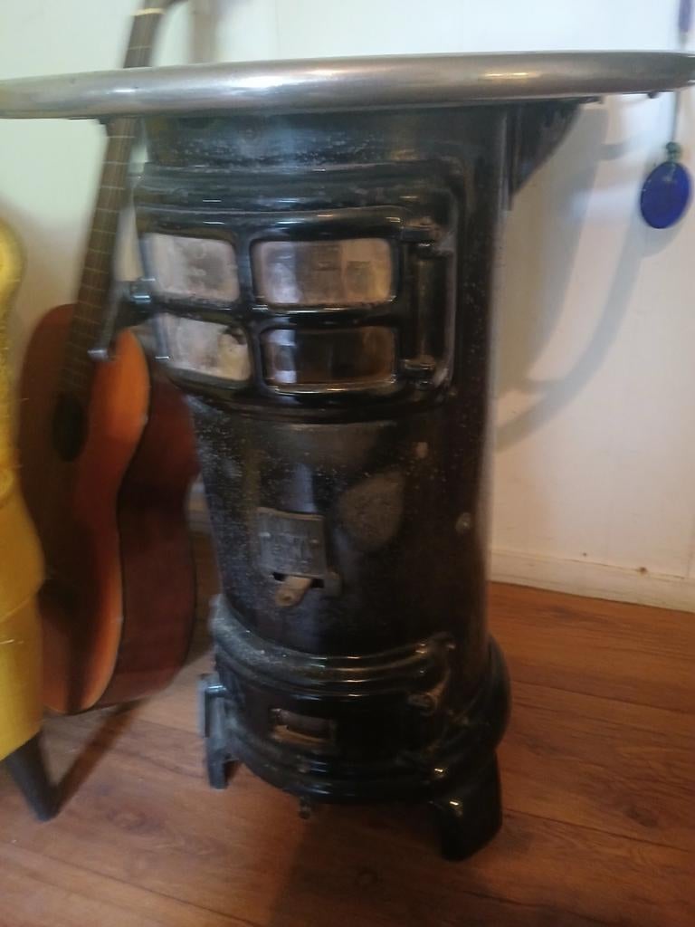 Antieke Kolenkachel - Vintage Warmte voor Uw Huis, Huis en Inrichting, Kachels, Gebruikt, Overige brandstoffen, Ophalen of Verzenden