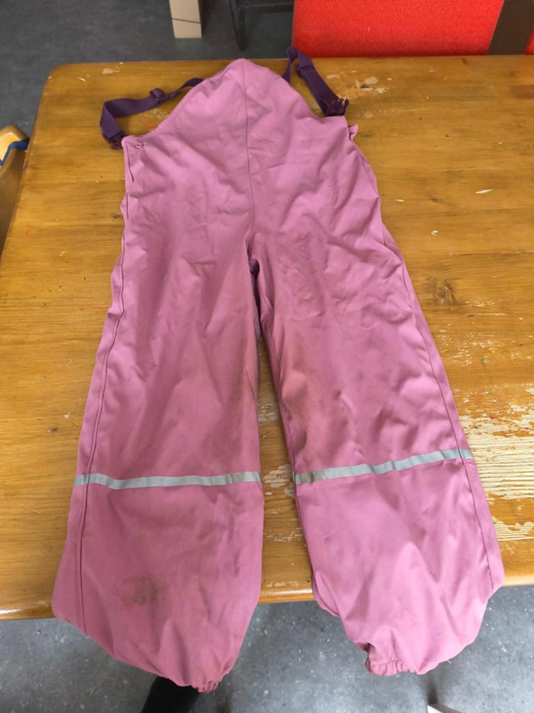 Lupilu Roze Regenbroek Maat 122/128, Kinderen en Baby's, Ophalen of Verzenden, Gebruikt, Lupilu, Meisje
