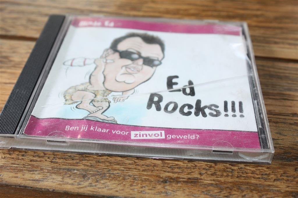 Blinde Ed – Ed Rocks [cd] – Zwarte Cross-uitgave, Cd's en Dvd's, Gebruikt, Inclusief doosje, Ophalen of Verzenden, Live-album