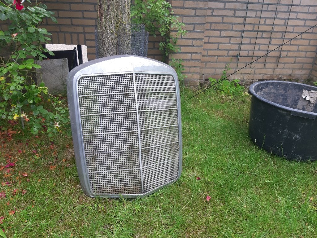 Mercedes Oldtimer Grille, Ophalen, Gebruikt