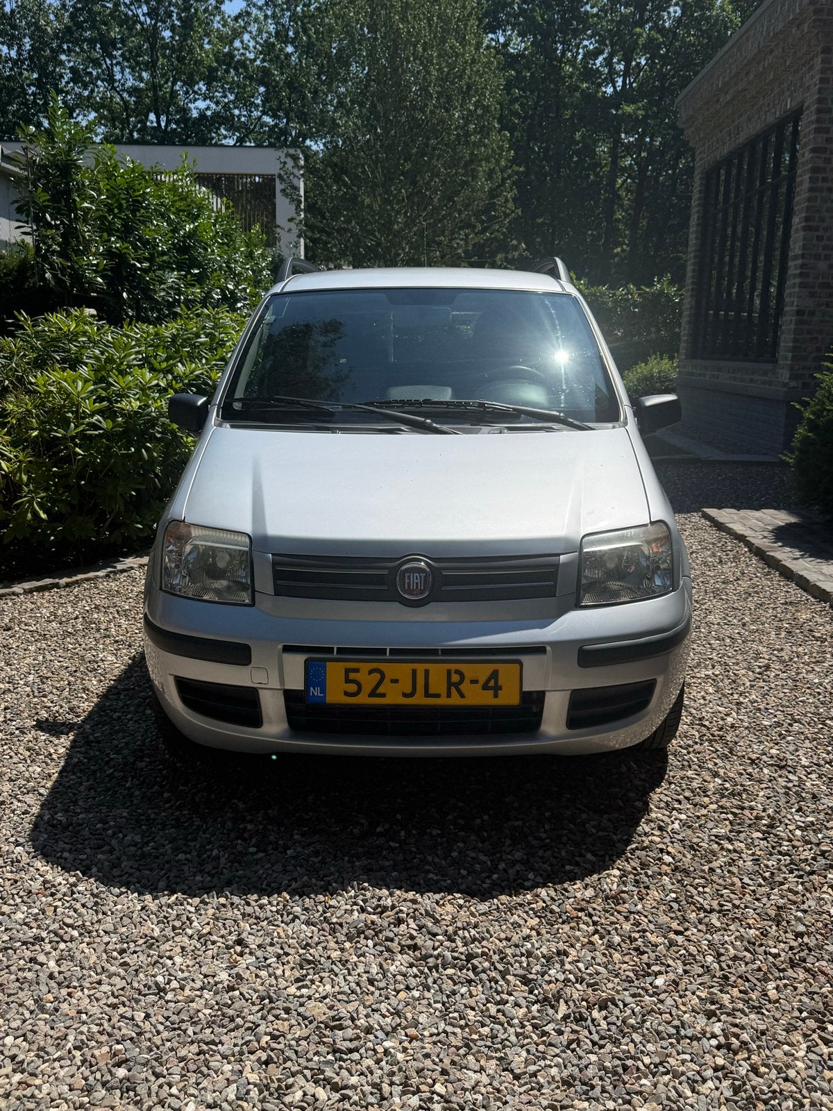 Fiat Panda 1.2 44KW 60PK 2009 Grijs, Voorwielaandrijving, 1242 cc, Origineel Nederlands, Handgeschakeld