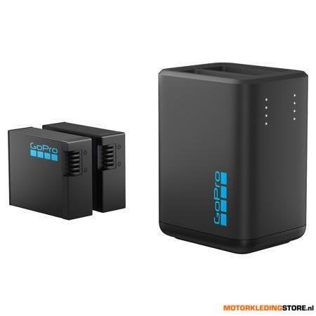 GoPro Dual Battery Charger HERO13, Zwart, Motoren, Ophalen of Verzenden, Nieuw met kaartje