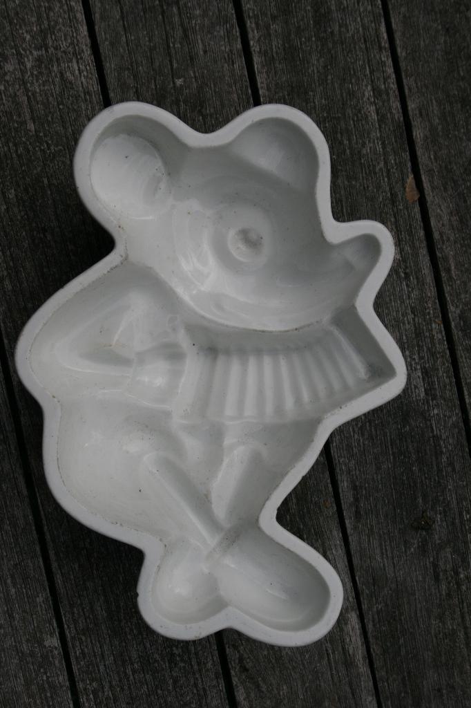 Aardewerk puddingvorm Mickey Mouse Societe Ceramique, Antiek en Kunst, Ophalen of Verzenden