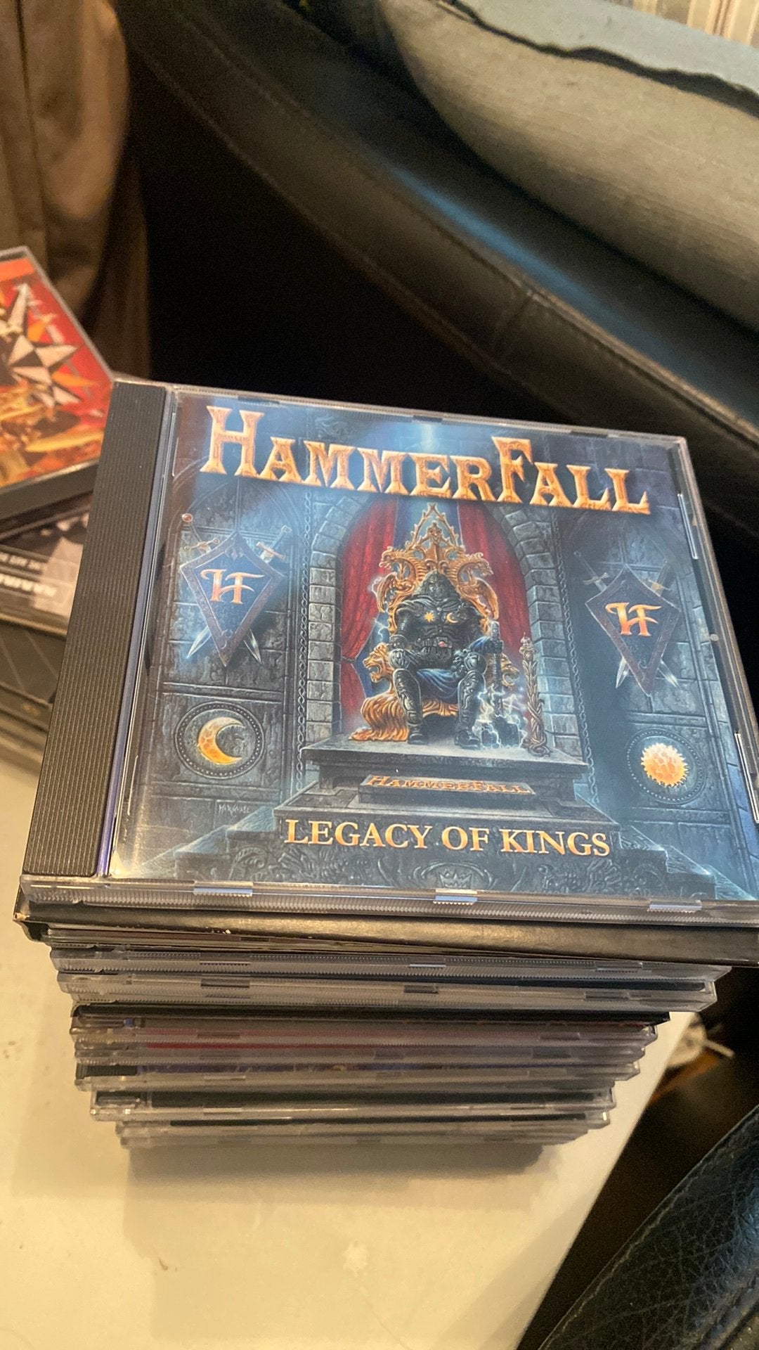 Cd hammerfall, legacy of kings, Ophalen of Verzenden, Zo goed als nieuw